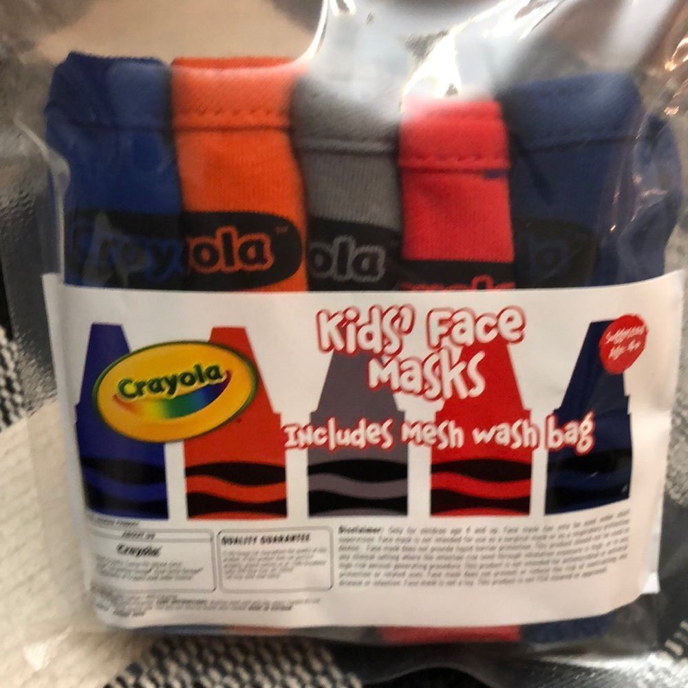 Crayola Children’s Face Mask Set